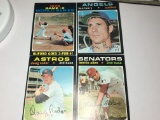 (3) 1970 World Series Game #2  Angels Outfielder Ken Berry   Astros 3rd Base Doug Rader
