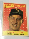 1958 All Star Chicago White Sox Catcher Sherm Lollar