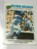 1976 Record Breaker Kansas City Royals George Brett