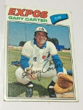 1977 Montreal Expos Center Outfielder Gary Carter