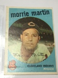 Signed Cleveland Indians Pitcher Morrie Martin