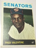 1964 Washington Senators Outfielder Fred Valentine
