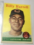 1958 Rookie Card Cleveland Indians Short Stop Billy Harrell