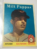 1958 Baltimore Orioles Pitcher Milt Pappas