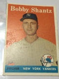 1958  New York Yankees Pitcher Bobby Shantz