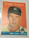 1958 New York Yankees 3rd Base Andy Carey
