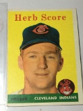 1958 Cleveland Indians Pitcher Herb Score