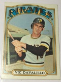 1972 Pittsburgh Pirates Outfielder Vic Davalillo