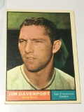 1961 San Fransico Giants 3rd Baseman Jim Davenport