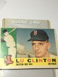 1960 Rookie Card Boston Red Sox Outfielder Lu Clinton
