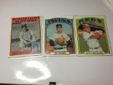 (3) Twins Jim Perry  Reds Dave Concepcion  Yankees Tom Seaver Boyhood Photos