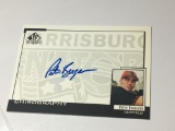 SIGNATURE CARD 1999 Harrisburgh Senators Outfielder Peter Bergeron