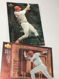 (2)  Epic Performances Cardinals Mark Mcgwire                   Statitude Rangers Juan Gonzalez