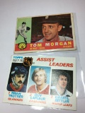 Tom Morgan Detroit Tigers 1958       Topps 1977-78 Trotter   Lafleur    Sittler   Assist Leaders
