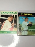 1971 Detroit Tigers Jim Northrup   1964 St.Loius Cardinals Gary Kolb