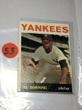 1964 New York Yankees Pitcher Al Downing 