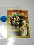 1972 Ed Kirkpatrick In Action Baseball Card