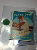 1959 Philadelphia Phillies Pitcher Don Cardwell