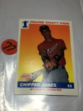 1991  1st Round Draft Pick Shortstop Chipper Jones