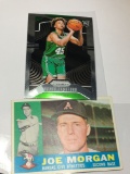 (2) Sports Cards  Kansas City Athletics Joe Morgan    2019-20 Boston Celtics Romeo Langford