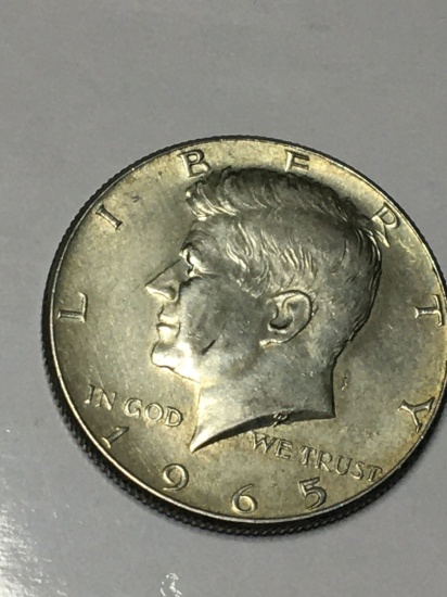 1965 P Kennedy Half Dollar
