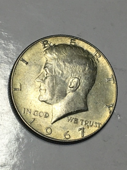 1967 P Kennedy Half Dollar