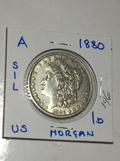 1880 P Morgan Dollar