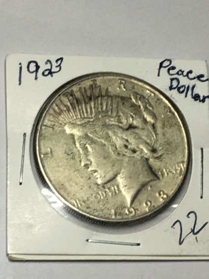 1923 Peace Dollar