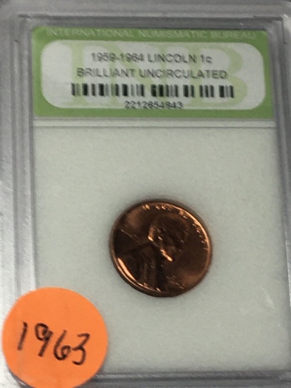 1963 Lincoln Cent