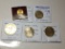 Hong Kong 1979 5 Cents Choice Bu, 1963 H 50 Cents Ef, 1960 Kn Dollar Au, 1975 & 1993 2 Dollars Bu