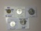 Italy 1894 R 20 Centesimi Vf, 1949 5 Lire Au, 1948 10 Lire Vf+, 1955 50 Lire Unc, 1956 100 Lire Au
