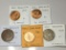 New Zealand 1960 & 1962 1/2 Penny Bu, 1961 1/2 Penny Unc, 1940 Penny Extra Fine, 1963 Florin Ex Fine