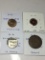 Great Britian 1939 Farthing Au, 1978 1/2 New Penny Pr, 2011 10 Pence Ch Bu, 1921 Penny Vf