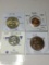 Great Britian 1986 2 Pounds Au/ Unc, 1980 New Penny Pr, 2014 10 Pence Bu, 1948 Penny Au