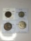 Great Britian 1908 1/2 Penny F+, 1938 Scot Shilling 