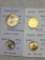 India Republic 1969 (b) Rupee Unc, 1969 (c) 10 Paise Bu, 1974 (c) 25 Paise Bu, 1973 (b) 25 Paise Bu
