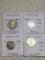 India Republic 2000 (h) 5 Rupees Bu, 1972 (b) Paisa Bu, 1954 (c) 1/4 Rupee Vf, 1974 (c) 5 Paise Bu