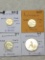 Australia 1964 M Au Silver 3 Penc 1942 D Au 6 Pence 1962 M Vf Silver 6 Pence