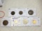 Belgium 1835 2 Centimes G, 1853 2 Centimes Vg, 1856 5 Centimes Vf, 1858 5 Centimes Vf,i