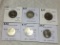 Canada 25 Cent Coins 1917 Silver G, 1965 Silver Vf+,1979 Spec.,1979 Spec, (2) 2022 Ml Ch Bu