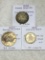 China Empire 10 Cash Vf, China Hunan 20 Cash Vf/f, China Rep. 1942 20 Cents Xf