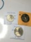 Malaysia 1969 Ringgit Bu, 1971 Ringgit Unc, 1977 50 Sen Bu
