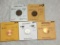 Germany (6 Pfennig Coins)2-1948 F Xf,1967 J Bu,1917 A Au, 1950 G Bu,