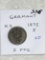 Germany  2 Pfg  1875 J Xf
