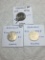 Germany (3-mark Coins) 1971d Unc,1965 J Xf, 1965 J Xf/au    