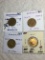 Germany (4) 10 Pfennig Coins 1950 G Bu,1949 G Xf,1949 J Xf,1949 J Xf
