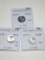 Vatican City Lira 1952 Bu, 1952 Ch Bu, 1958 Bu