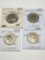Switzerland 2 Francs  1968 Unc, 1979 Bu, 1981 Bu, 1991 Xf