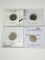 Switzerland 5 Rappen 1881 F, 1890 F, 1894 Vf, 1900 Vf