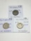 Switzerland 20 Rappen 1881 F, 1907 Xf, 1927b Vf/xf